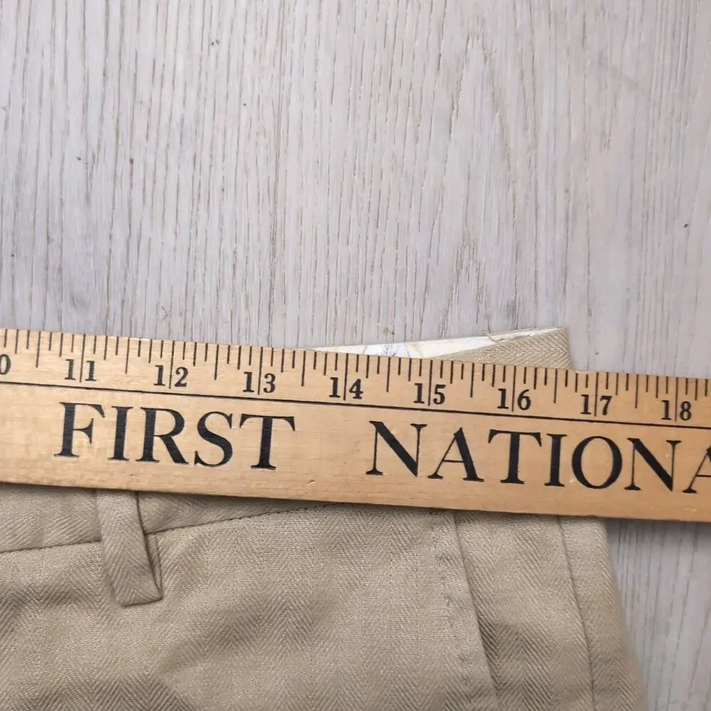 Tommy Bahama Pants Mens Size Tag Says 32 Measurements In Pictures Linen Blend